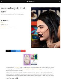 Article Snippet of Beauty Crew June 2017 featuring Zilch Acne Formula